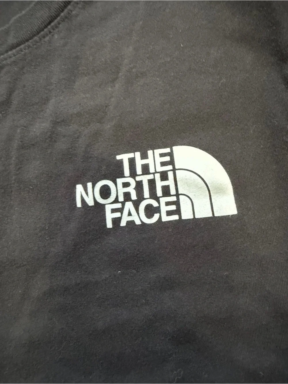 The North Face Black Long-Sleeve Logo Tee